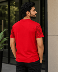 Crimson Vogue Graphic T-Shirt