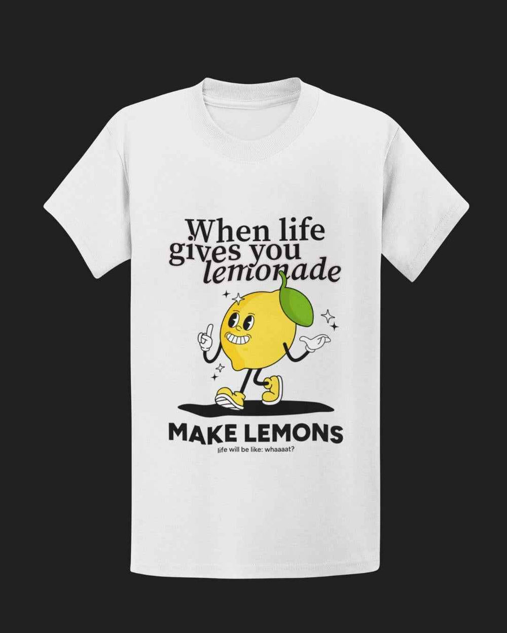 Lemonade T-shirt in White