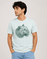 Wild Crest Leopard Graphic T-Shirt