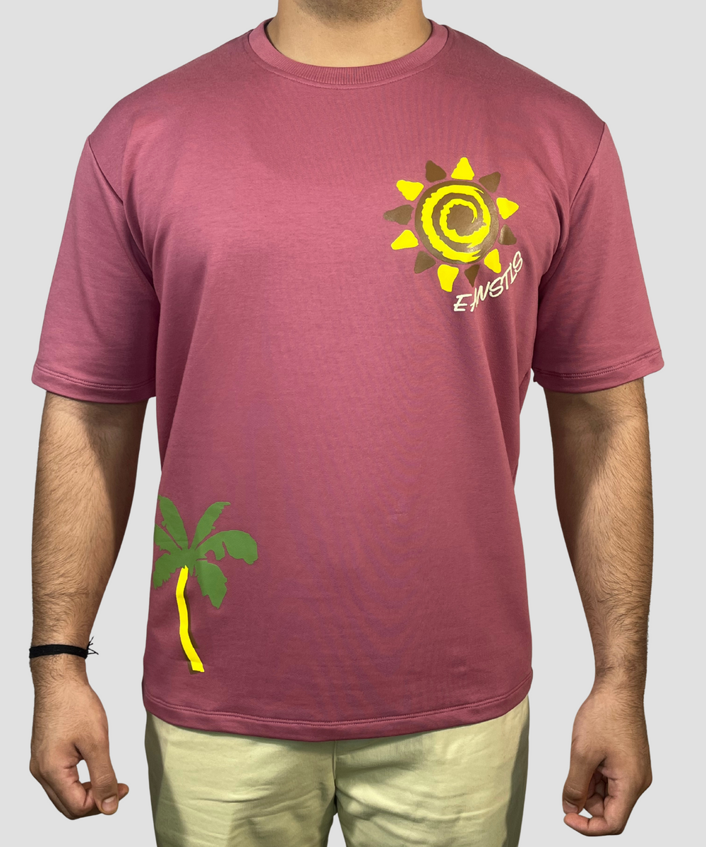 Coconut Tree Oversized T-shirt