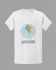 Everyone Gets The Wind T-shirt - White