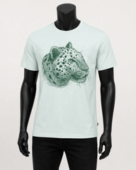 Wild Crest Leopard Graphic T-Shirt