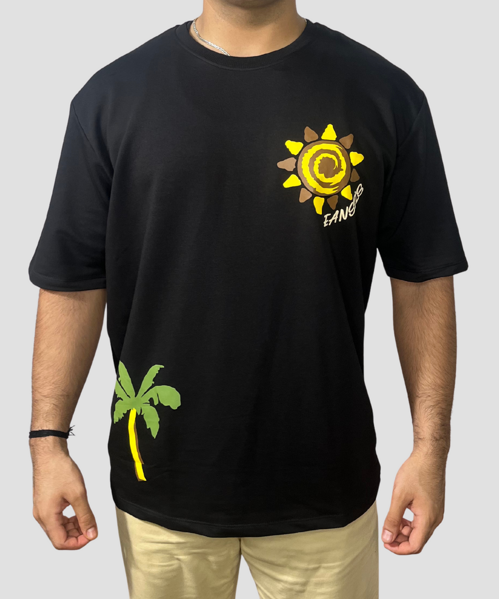 Coconut Tree Oversized T-shirt