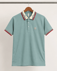 Arctic Blue Signature Polo T-Shirt