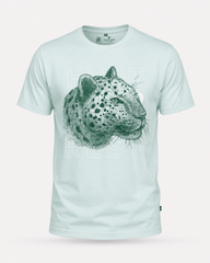 Wild Crest Leopard Graphic T-Shirt