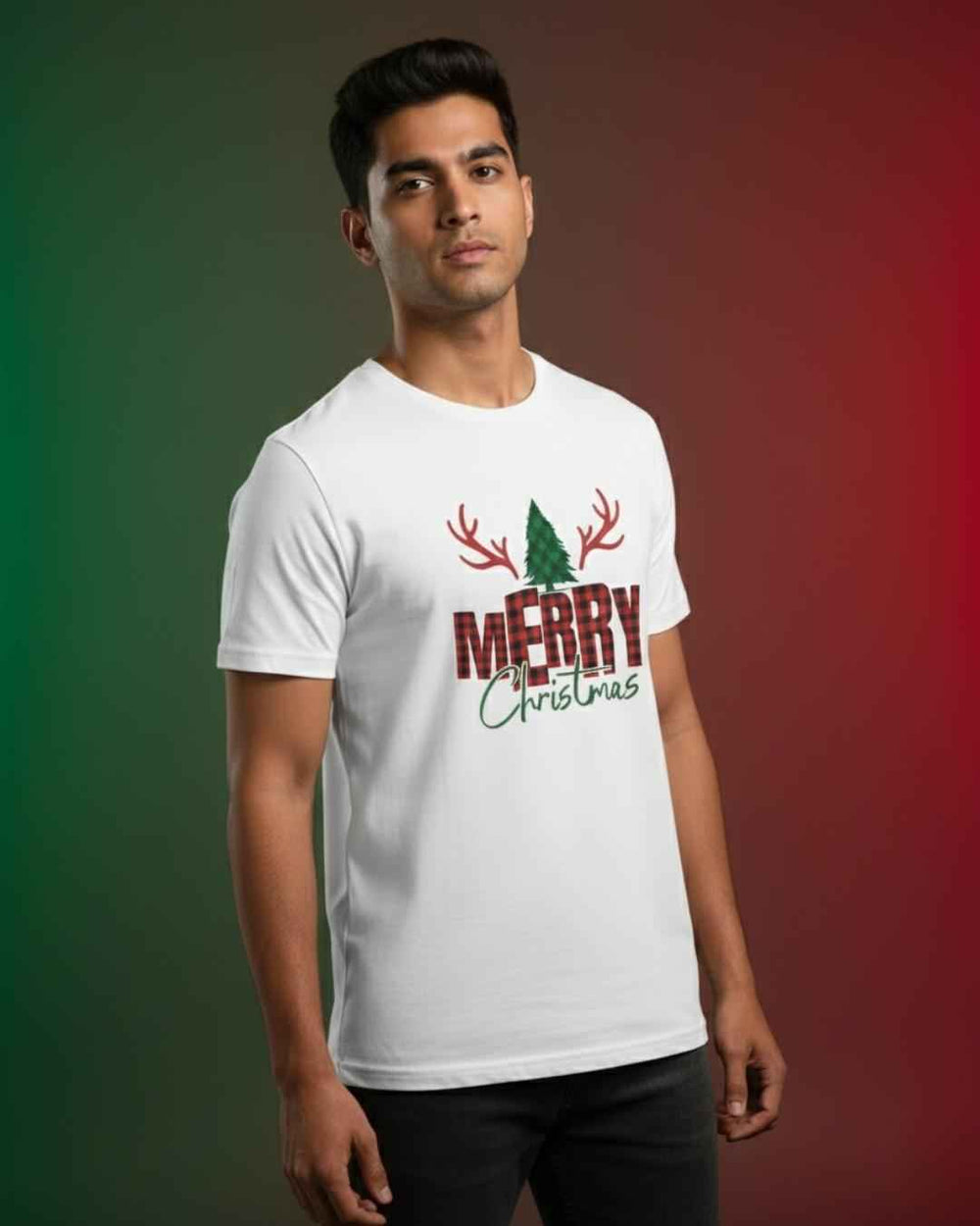 Merry Christmas White T-shirt