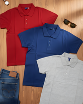 Bold & Confident Polo T-Shirts Combo of 3