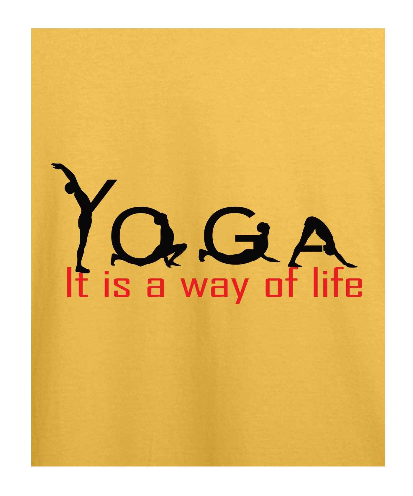 Yoga it's a way of life T-shirt