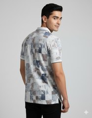 Abstract Print Fashion T-shirt