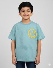 Smile Face Kid's Oversized T-shirt