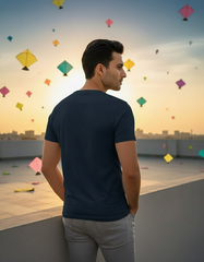 Professional Patangbaaz T-shirt - Navy