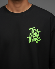 'Try New Things' Neon Slime Co-ord Set
