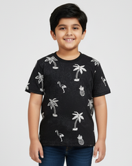 Palm Tree Kid's Oversized T-shirt