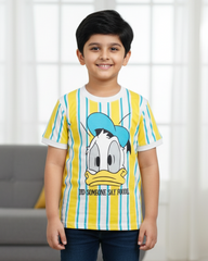 Donald Duck Face Kid's Oversized T-shirt