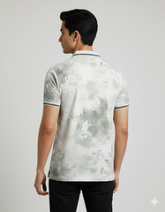 White Polo Fashion T-shirt