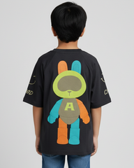Robo Teddy Kid's Oversized T-shirt