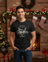 Magic of Christmas T-shirt - Black