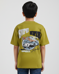 Super Car Kid's Oversized T-shirt