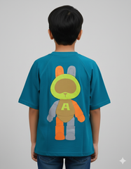 Robo Teddy Kid's Oversized T-shirt