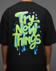 'Try New Things' Neon Slime Co-ord Set