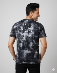 Black Glitter Party T-shirt