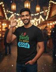 Dear Santa Christmas T-shirt - Black