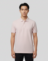 Solid Polo T-shirt for Men - Pink