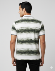 Horizontal Strips Fashion T-shirt