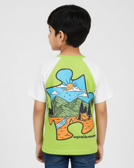 Puzzels Kid's Oversized T-shirt
