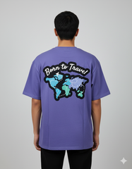 Born to Travel Oversized T-shirt