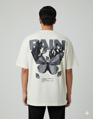 Rain Butterfly Oversized T-shirt
