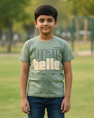 Hello Kid's Oversized T-shirt