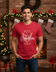 Magic of Christmas T-shirt - Red