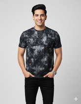 Black Glitter Party T-shirt
