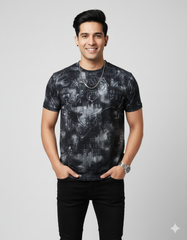 Black Glitter Party T-shirt