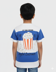 Popcorn Lover Kid's Oversized T-shirt
