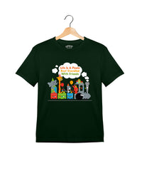 Life is a Picnic Best Printed T-shirt for Kids