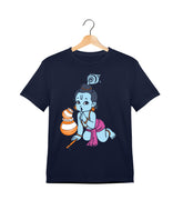Makhan Krishna Printed T-shirt for Kids