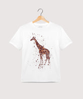 Giraffe Printed T-shirt for Kids