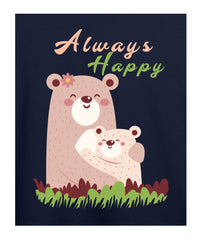 Always Happy Printed T-shirt for Kids