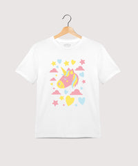 Unicorn Printed T-shirt for Kids