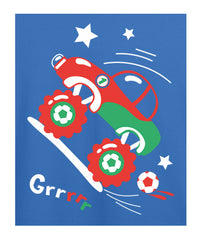 Dirt Racing Printed T-shirt for Kids