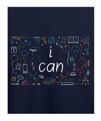 I Can Printed T-shirt for Kids