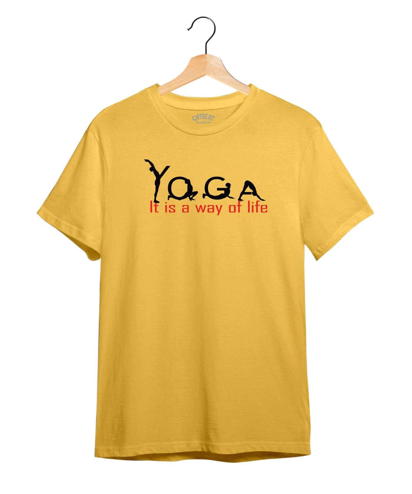 Yoga it's a way of life T-shirt
