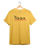 Yoga it's a way of life T-shirt