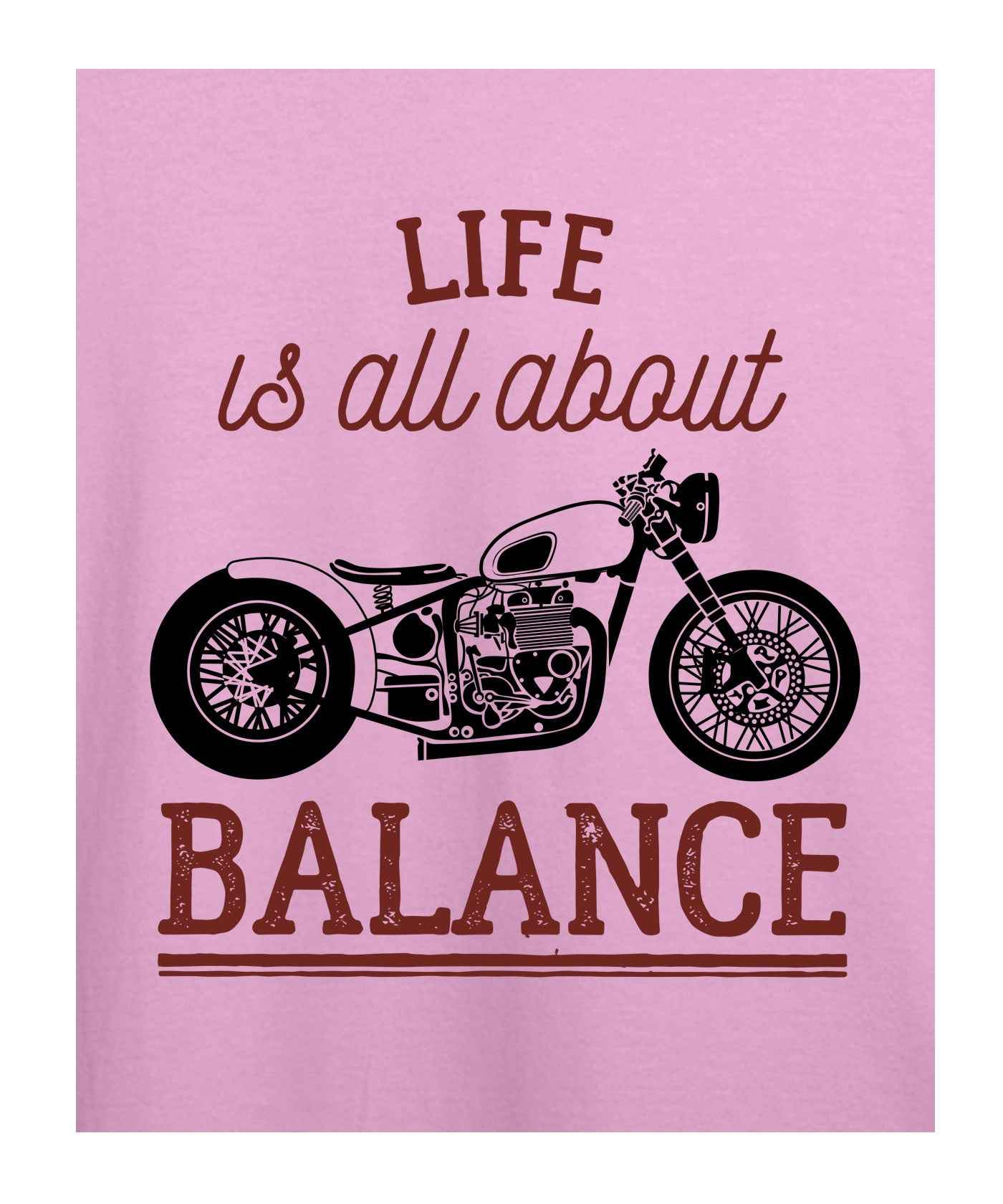 Life is About Balance Regular Fit T-shirt