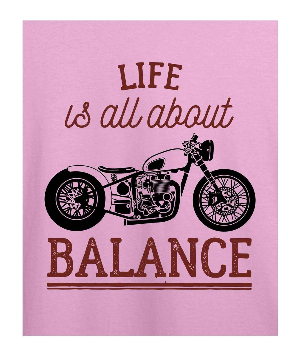 Life is About Balance Regular Fit T-shirt