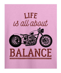 Life is About Balance Regular Fit T-shirt