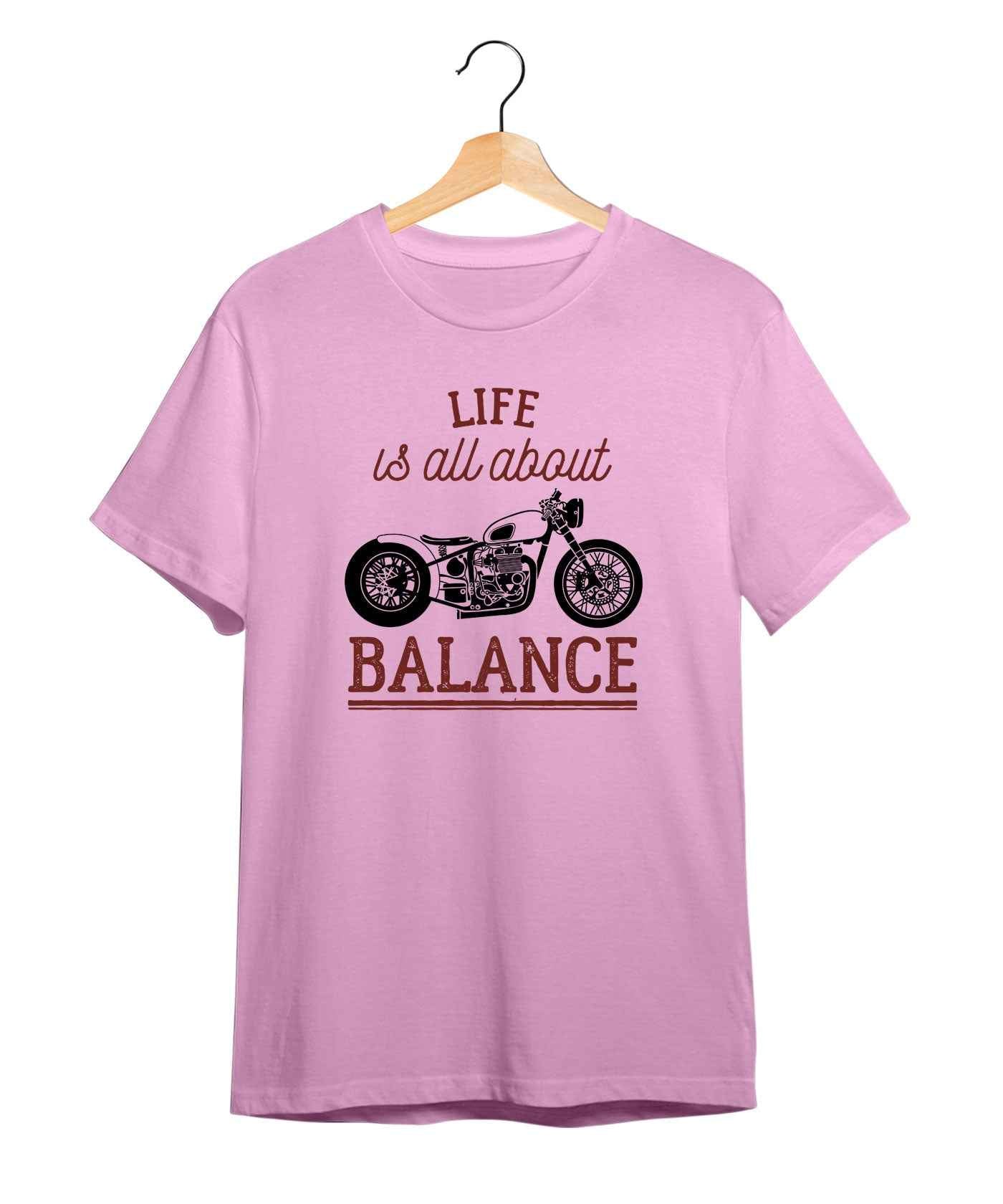 Life is About Balance Regular Fit T-shirt