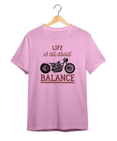 Life is About Balance Regular Fit T-shirt